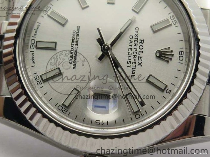 Noob Stick DateJust SS 1:1 Markers Best Bracelet Silver Jubilee A3235 On Edition 228238 Dial 1225